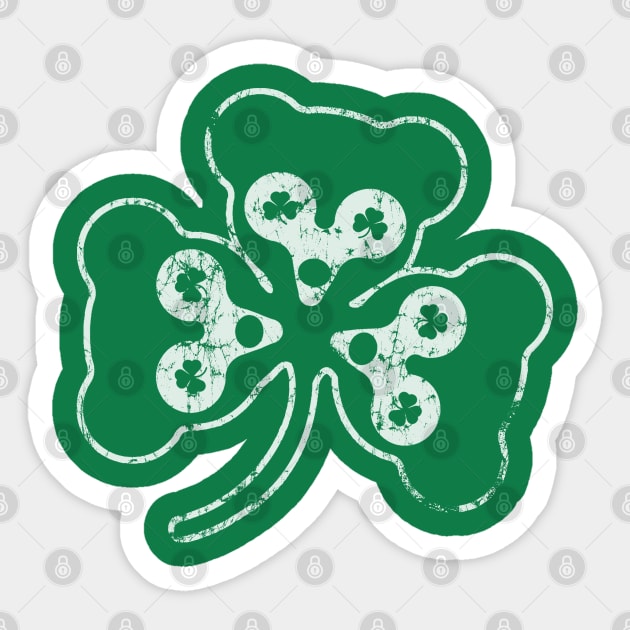 Cubish Shamrock Chicago Irish St Patrick's Day Sticker by E